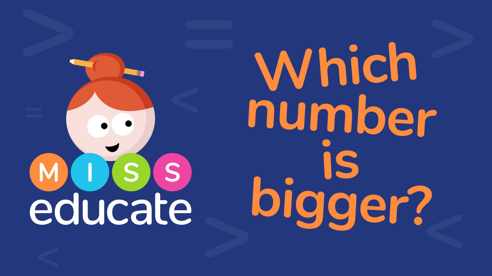 Which Number Is Bigger? Key Stage 1 & 2 - Maths