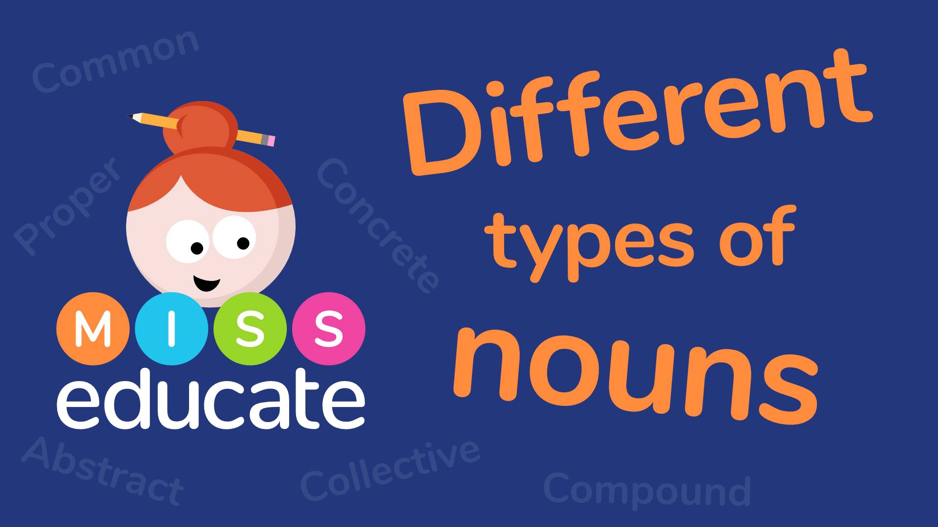 Different Types Of Noun - Key Stage 2 Vocabulary