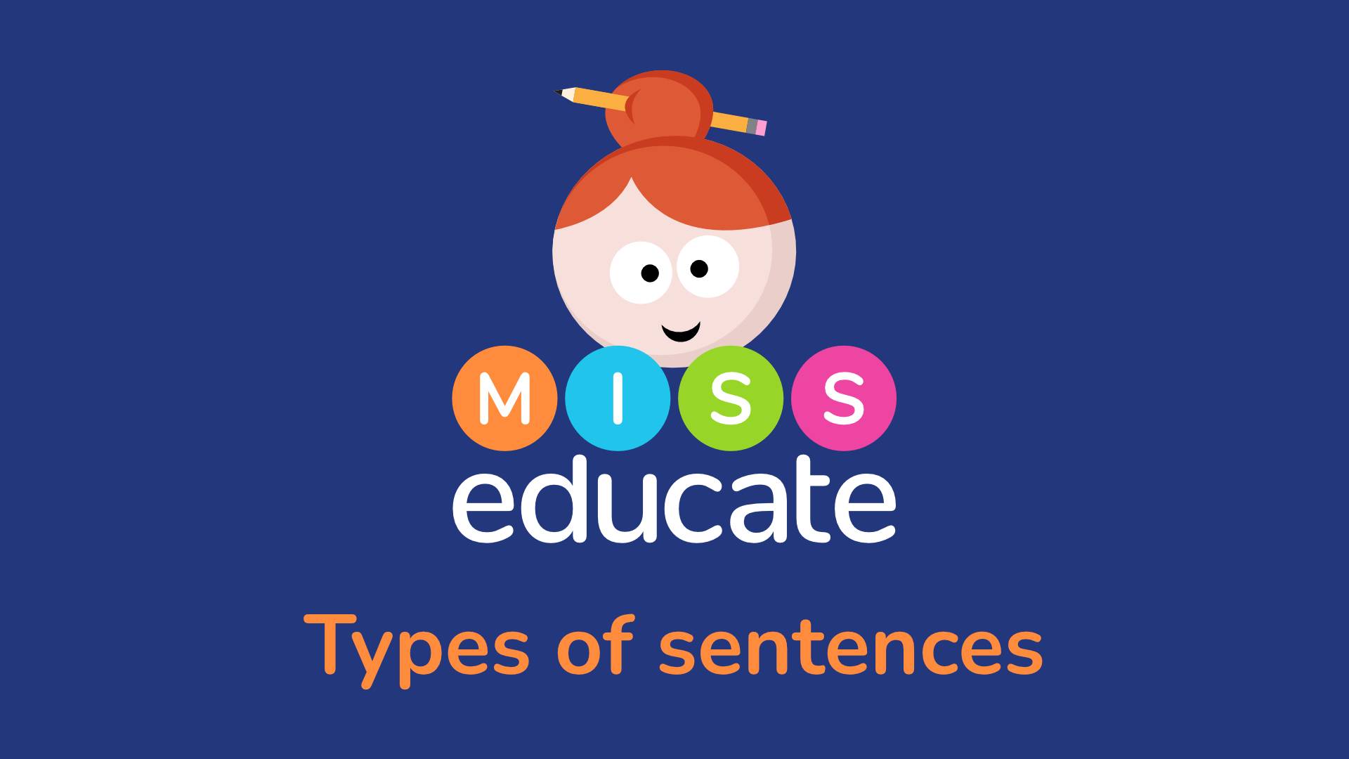 Types Of Sentence - Key Stage 1